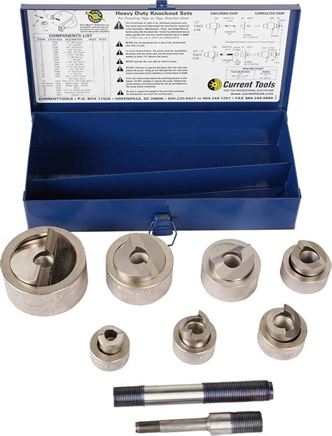 Stainless Steel Knockout Punch & Die Sets 